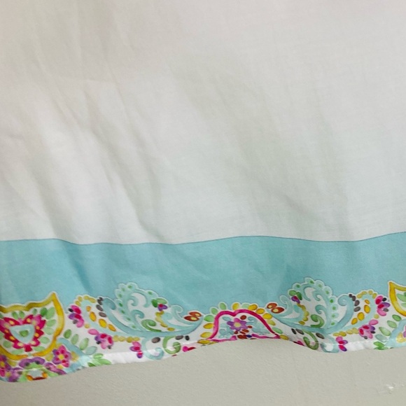 Ciebon Aloia soft tencel midi dress in pastel watercolor paisley print. XS - Picture 10 of 12